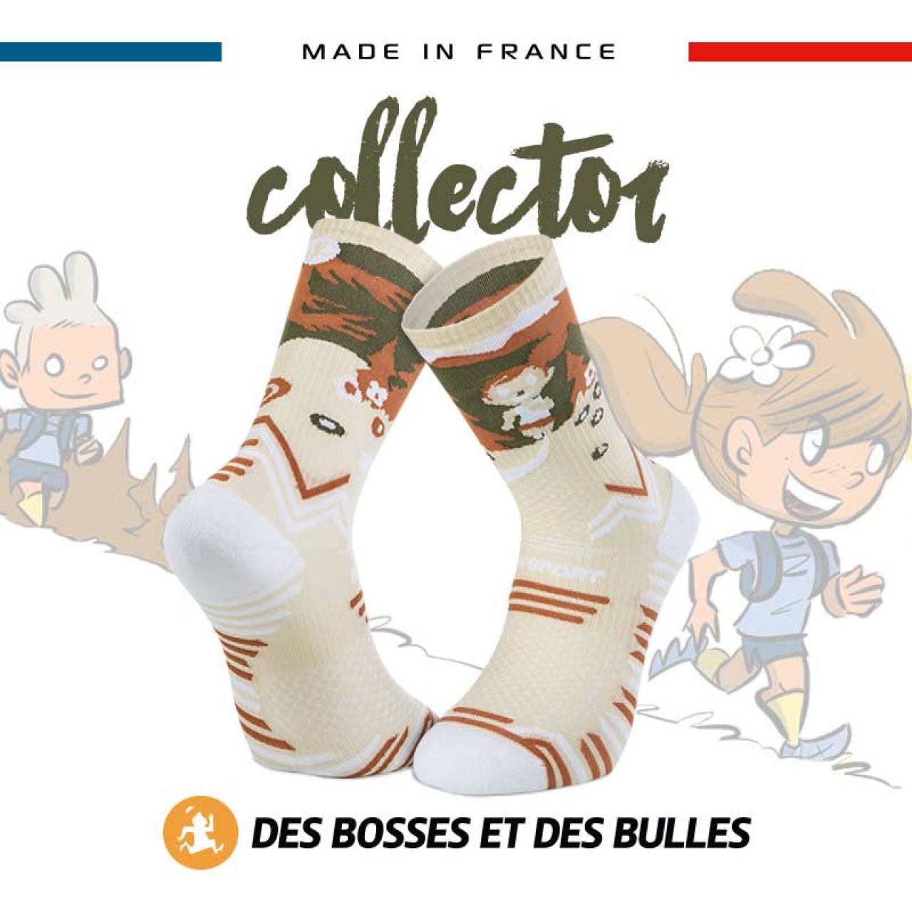 BV SPORT CHAUSSETTES TRAIL ULTRA CREMES  DBDB