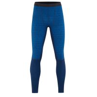 BULA GEO MERINO WOOL PANT BLEU Sous vetement technique en laine merinos
