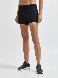 CRAFT  ADV ESSENCE SHORT W  2 EN 1 NOIR Short Running pas cher