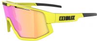 BLIZ LUNETTES FUSION MATT NEON YELLOW  Lunettes de sport pas cher