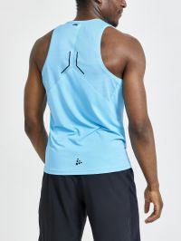 CRAFT PRO HYPERVENT SINGLET BLEUE Débardeur de running pas cher