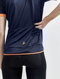 CRAFT CORE ENDURANCE LOGO  JERSEY W BLAZE  Maillot vélo été pas cher