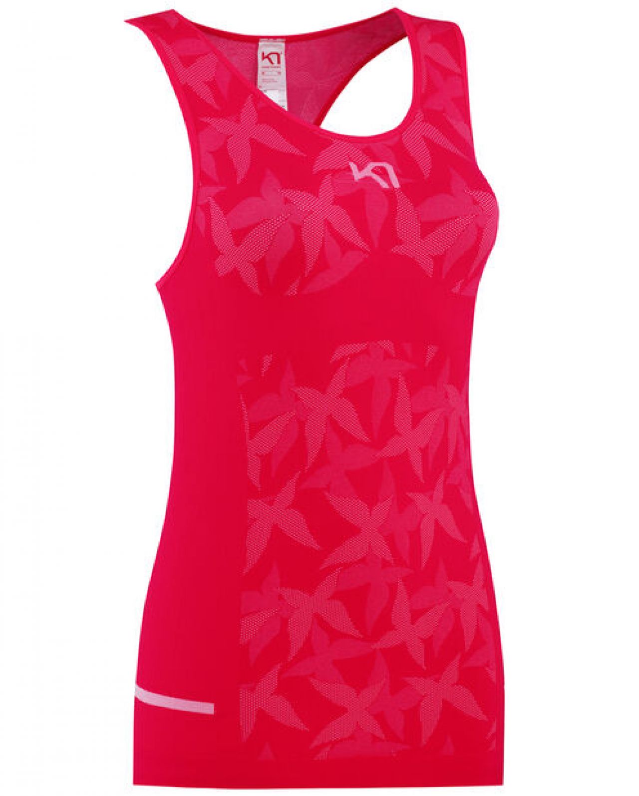 KARI TRAA BUTTERFLY TOP SHOCK Débardeur running