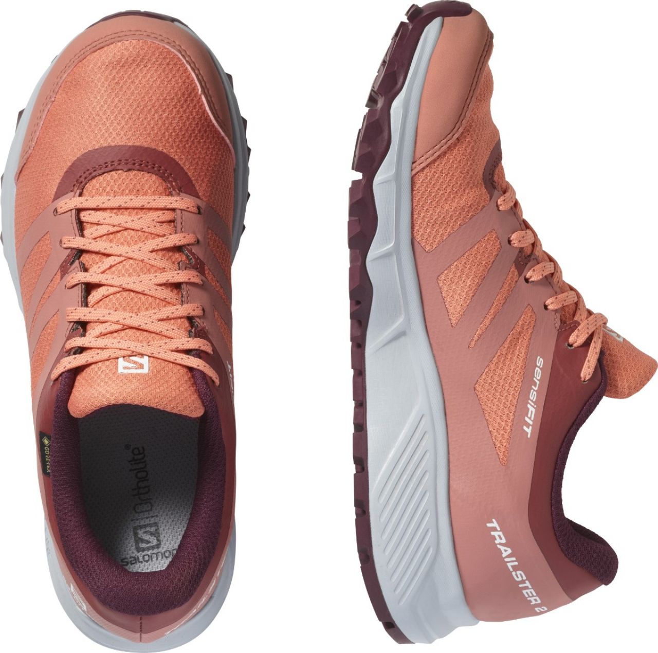 SALOMON TRAILSTER 2 GTX PERSIMON Chaussures trail salomon