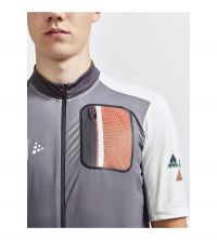 CRAFT ADV HMC OFFROAD SS JERSEY GRIS  Maillot vélo été pas cher