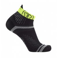 SIDAS CHAUSSETTES RUN FEEL NOIRES ET VERTES Chaussettes de running pas cher