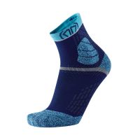 SIDAS CHAUSSETTES TRAIL PROTECT BLEUES ET TURQUOISES Chaussettes de running pas cher