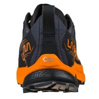 LA SPORTIVA  JACKAL NOIRE ET ORANGE  chaussure de  trail pas cher