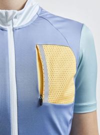 CRAFT ADV HMC OFFROAD SS JERSEY BLEU Maillot vélo été femme pas cher