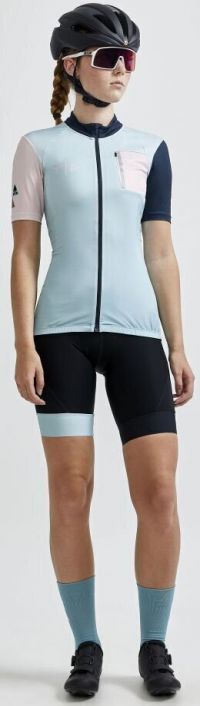 CRAFT ADV HMC OFFROAD SS JERSEY MINERAL POWDER Maillot vélo été femme pas cher