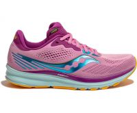 SAUCONY  RIDE 14 FUTURE PINK Chaussures running pas cher