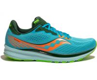 SAUCONY  RIDE 14 FUTURE BLUE Chaussures running pas cher