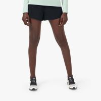 ON RUNNING RUNNING SHORT W NOIR Short running femme pas cher