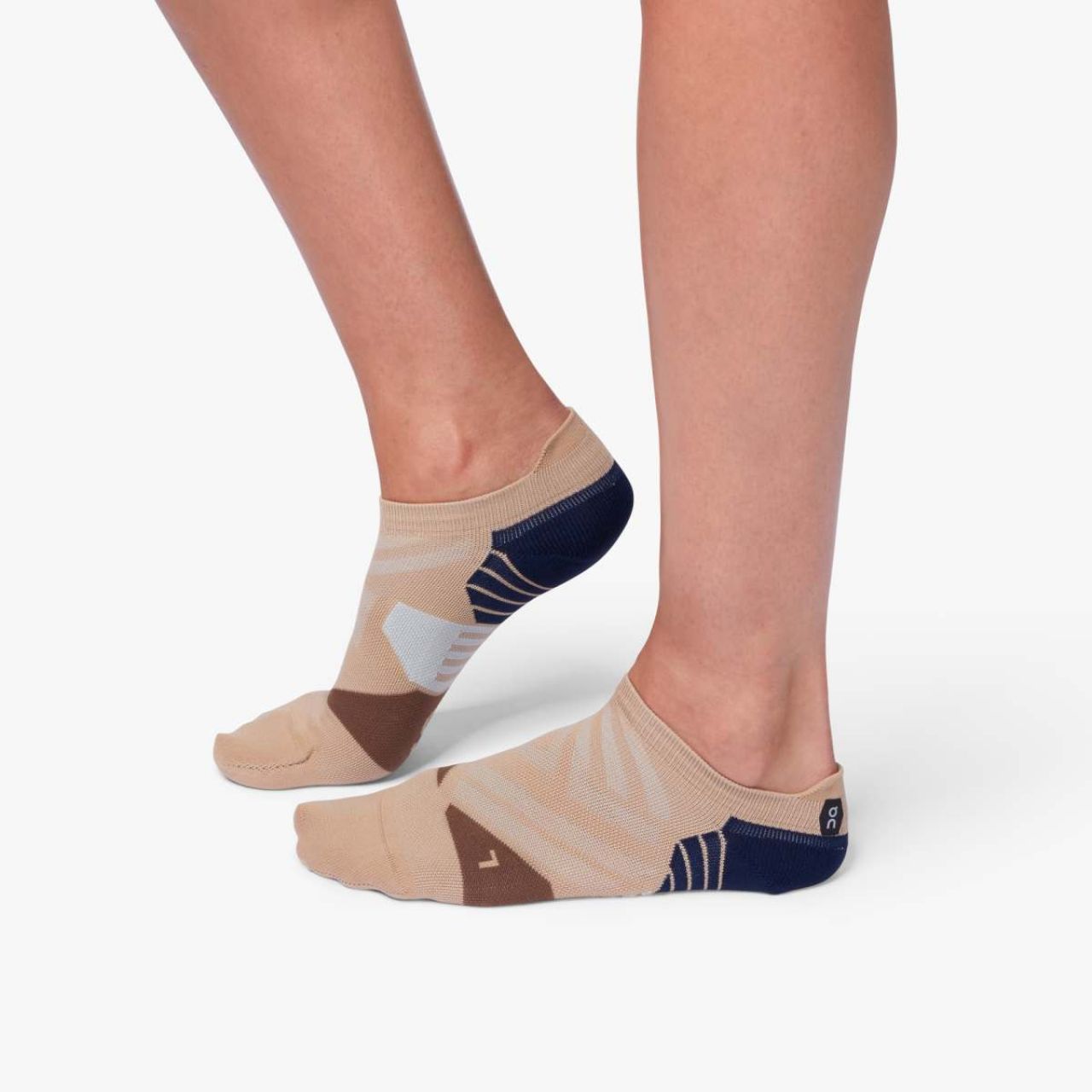 ON RUNNING MLOW SOCK  ROSEBROWN