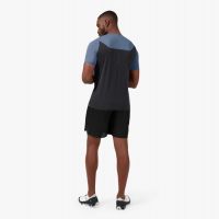 ON RUNNING PERFORMANCE T M CERULEAN BLACK Tee shirt running pas cher