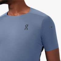 ON RUNNING PERFORMANCE T M CERULEAN BLACK Tee shirt running pas cher