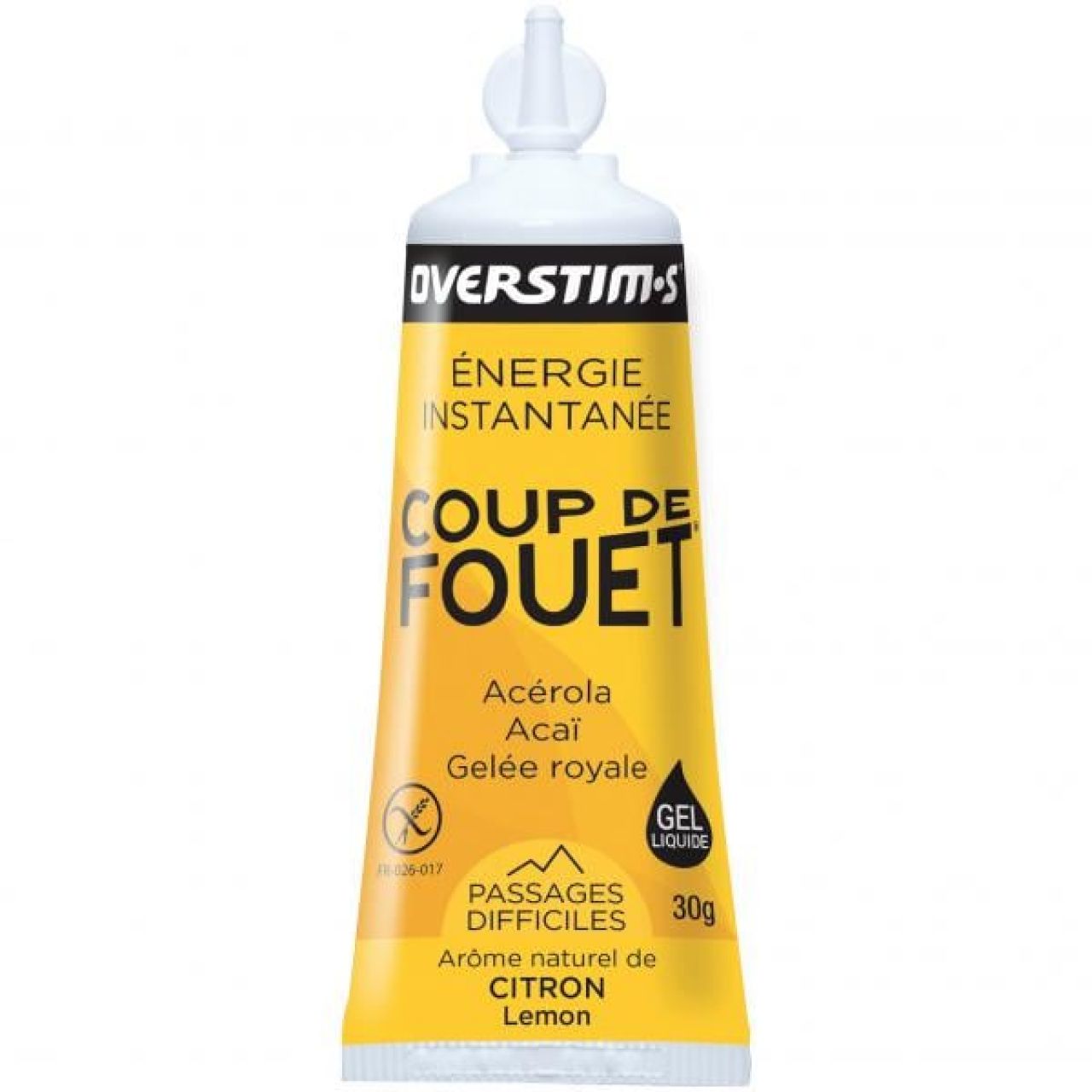 OVERSTIMS COUP DE FOUET LIQUIDE Gels energetiques