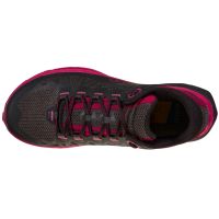 LA SPORTIVA KARACAL NEON BLACK ET RED PLUM Chaussure de  trail pas cher