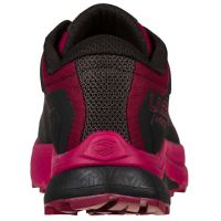 LA SPORTIVA KARACAL NEON BLACK ET RED PLUM Chaussure de  trail pas cher