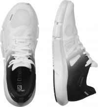 SALOMON PREDICT 2 BLANCHE ET NOIRE Chaussures de running pas cher