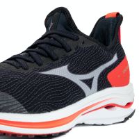 MIZUNO WAVE RIDER NEO W NOIRE ET ROUGE  Chaussures de running pas cher