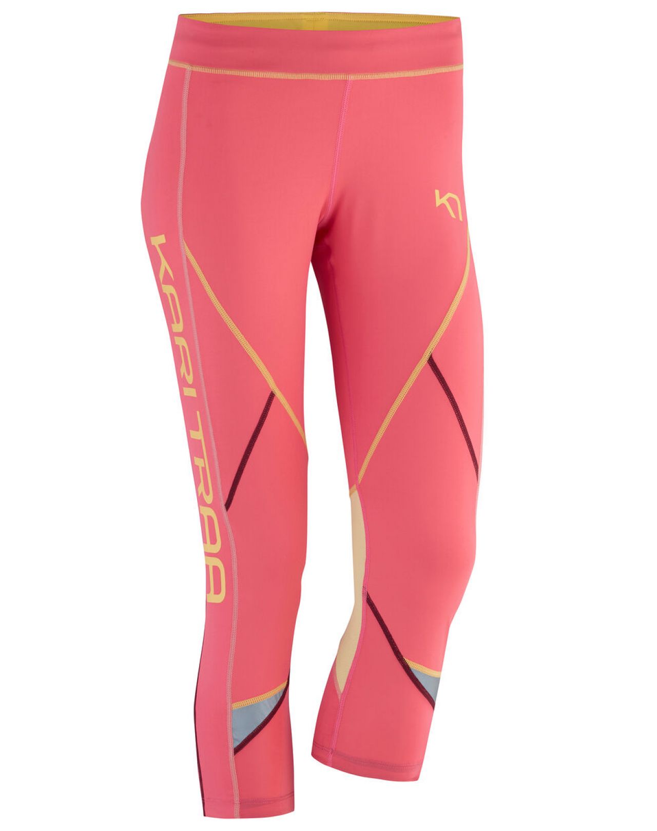 KARI TRAA LOUISE 3/4 TIGHT GUAVA Corsaire running femme