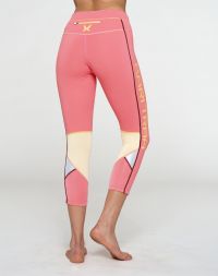 KARI TRAA LOUISE  3/4 TIGHT GUAVA Corsaire  running femme pas cher