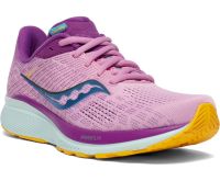 SAUCONY  GUIDE 14 FUTURE PINK Chaussures running pas cher