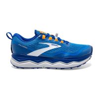 BROOKS CALDERA 5 BLEUE ET ORANGE Chaussures de trail pas cher