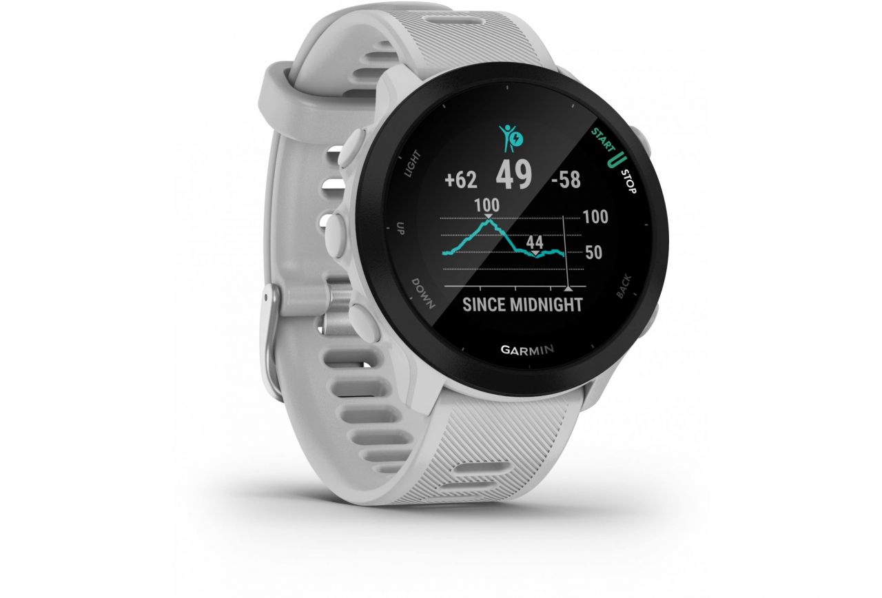 GARMIN FORERUNNER 55 BLANCHE Montre Cardio GPS