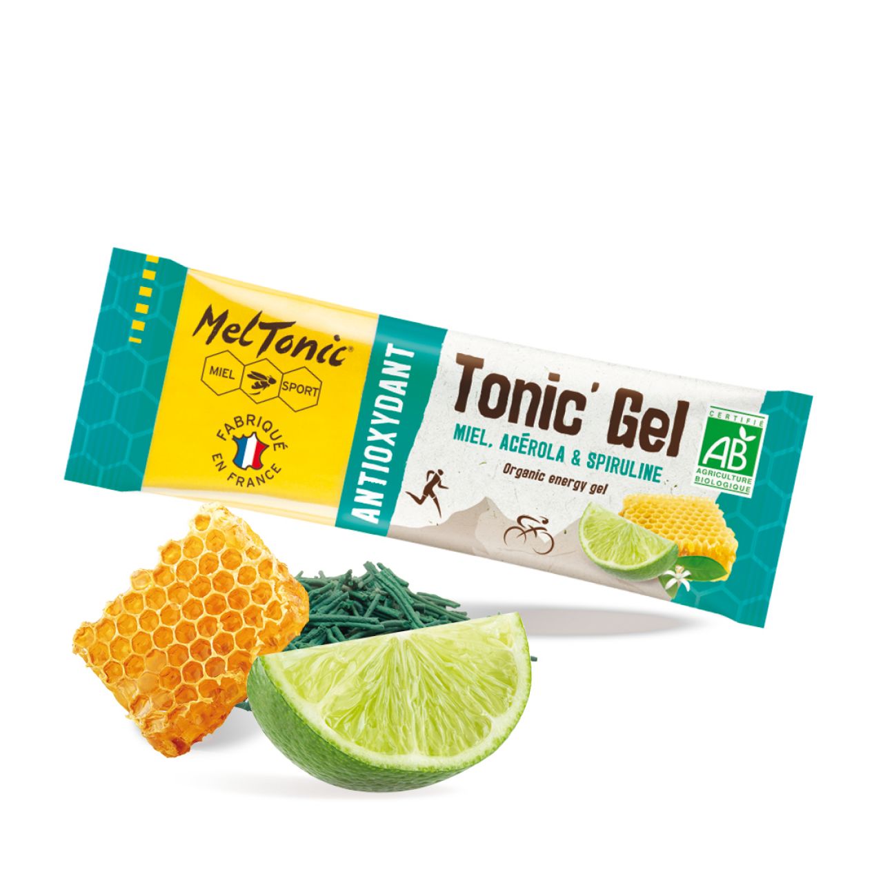 MELTONIC GEL BIO ANTIOXYDANT MIEL ACEROLA SPIRULINE Gel energétique