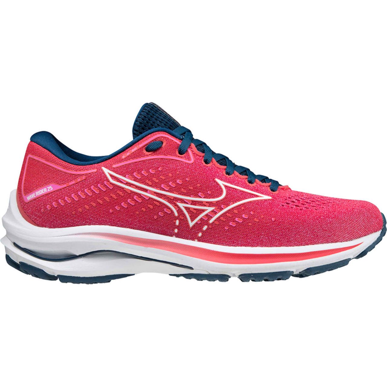 MIZUNO WAVE RIDER 25 PHLOX PINK Chaussures de running