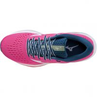 MIZUNO WAVE INSPIRE 17 WOS ROSE  Chaussures de running pas cher