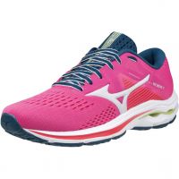 MIZUNO WAVE INSPIRE 17 WOS ROSE  Chaussures de running pas cher