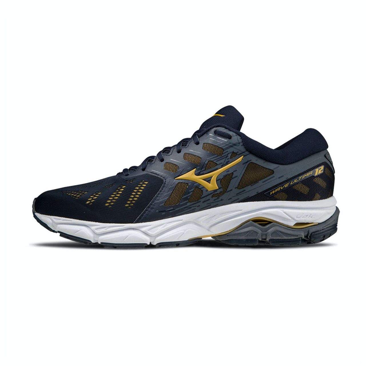 MIZUNO WAVE ULTIMA 12 SKY CAPTAIN ET GOLD  Chaussures de running