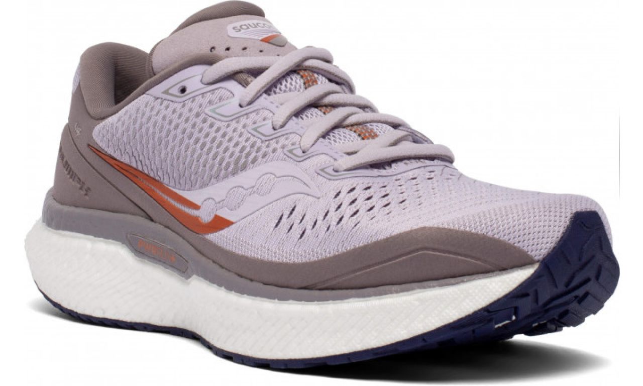 SAUCONY TRIUMPH 18 LILAC Chaussures running saucony