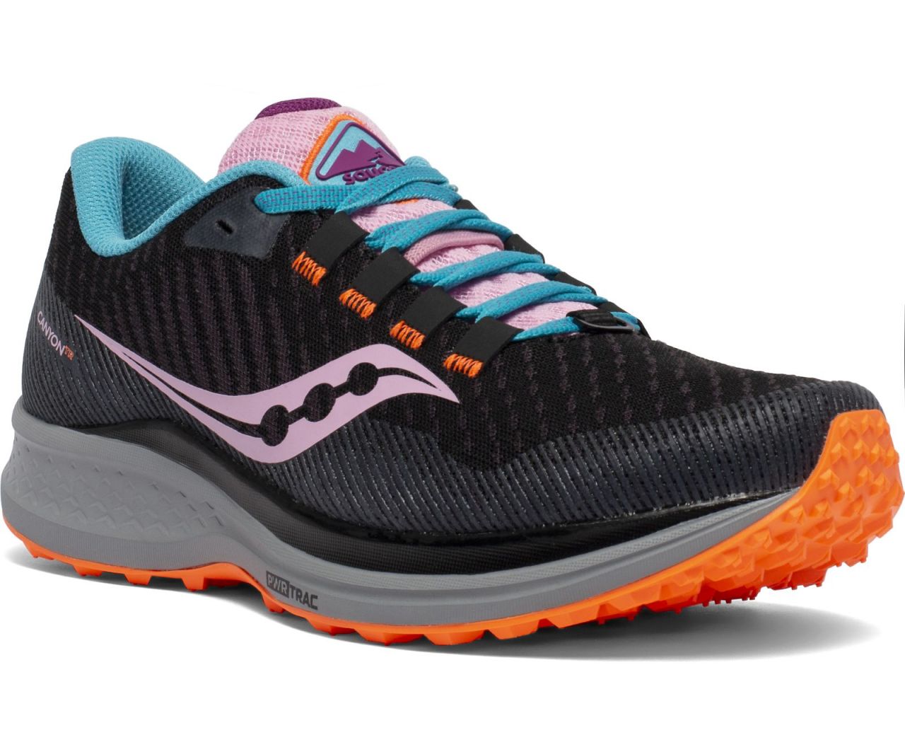 SAUCONY CANYON TR FUTURE BLACK  Chaussures de trail saucony