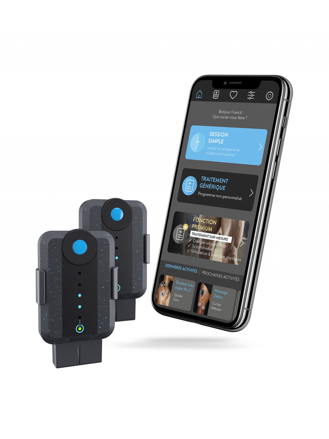 BLUETENS DUO SPORT Electrostimulateur