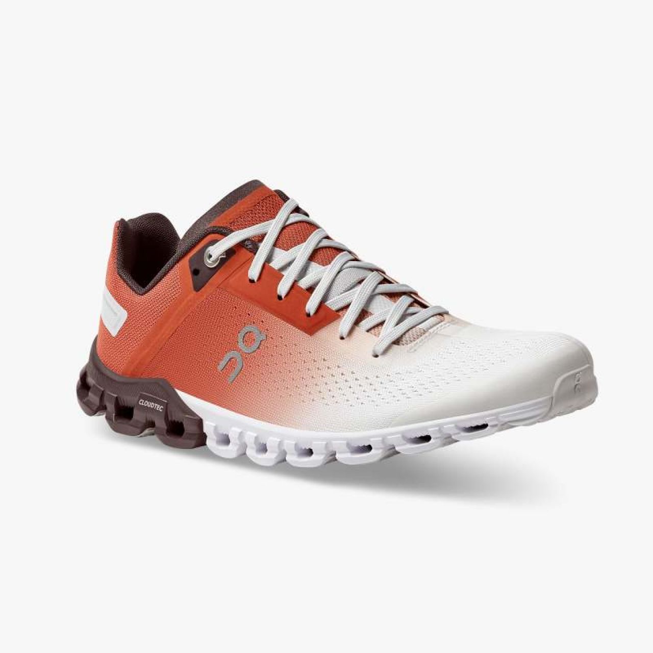 ON RUNNING CLOUDFLOW RUST WHITE Chaussures de running
