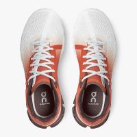 ON RUNNING CLOUDFLOW RUST WHITE Chaussures de running pas cher