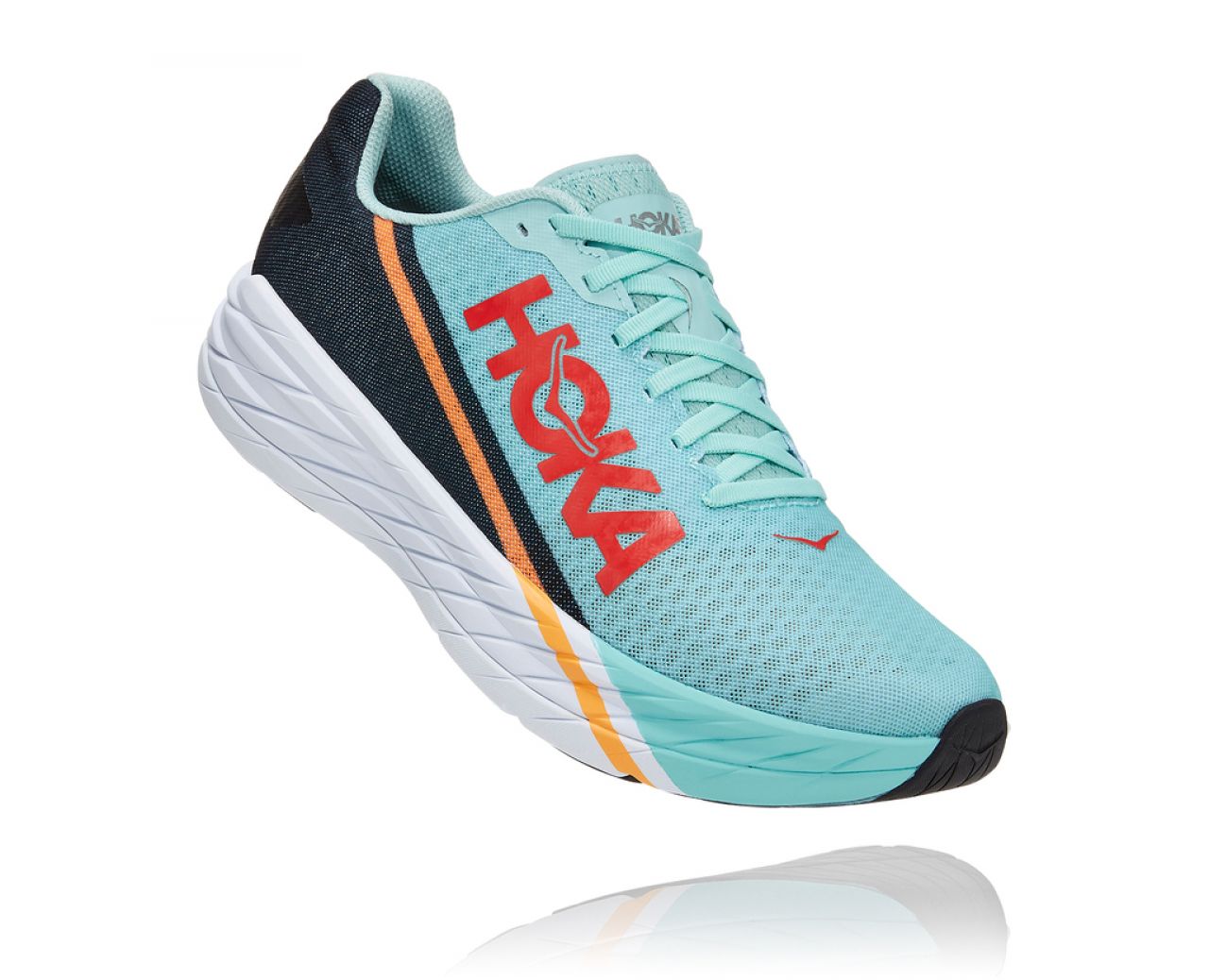 HOKA  ROCKET X  EGGSHELL BLUE Chaussures de running