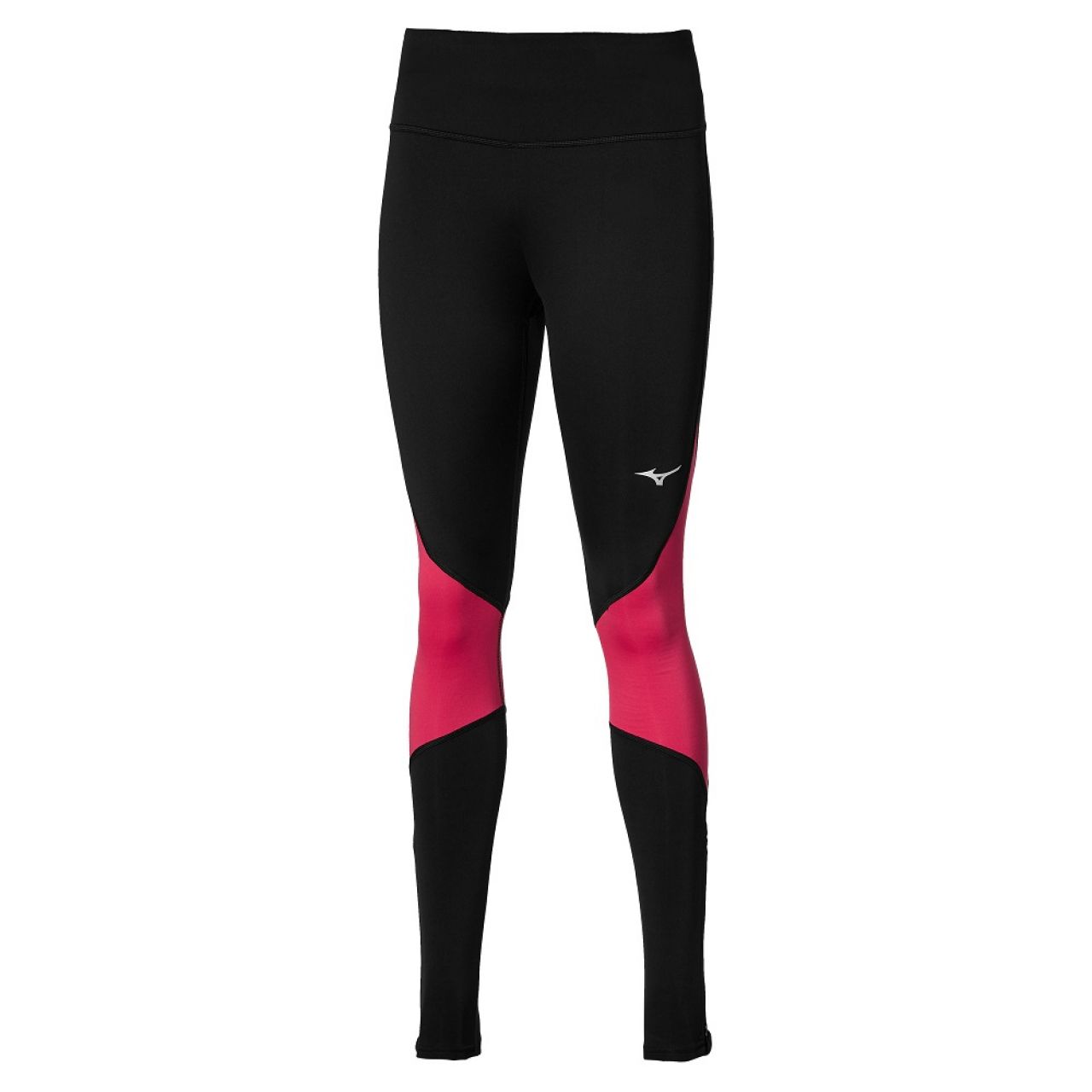 MIZUNO ACTIVE WARMALITE TIGHT NOIR ET ROSE  Collant running femme
