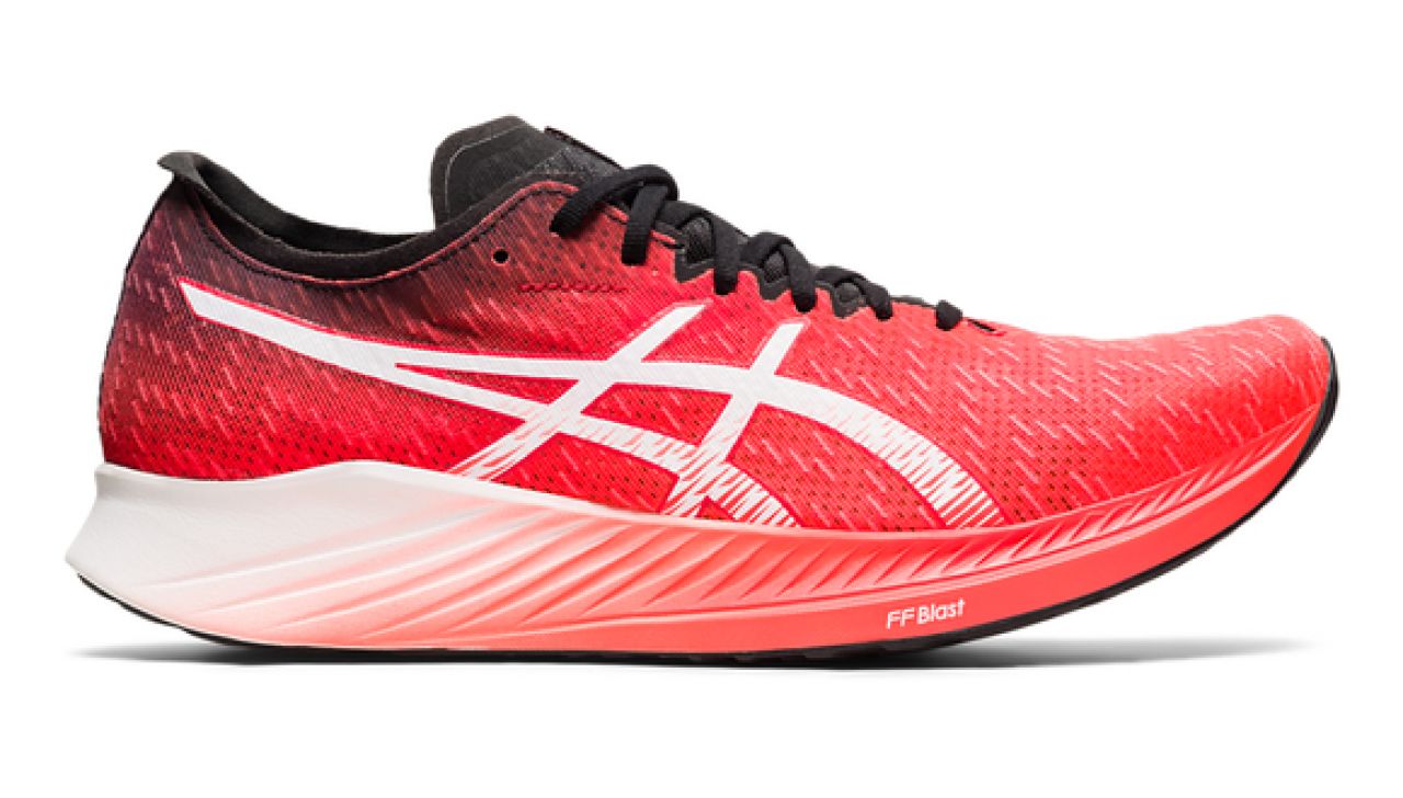 ASICS MAGIC SPEED ROUGE Chaussures Running homme