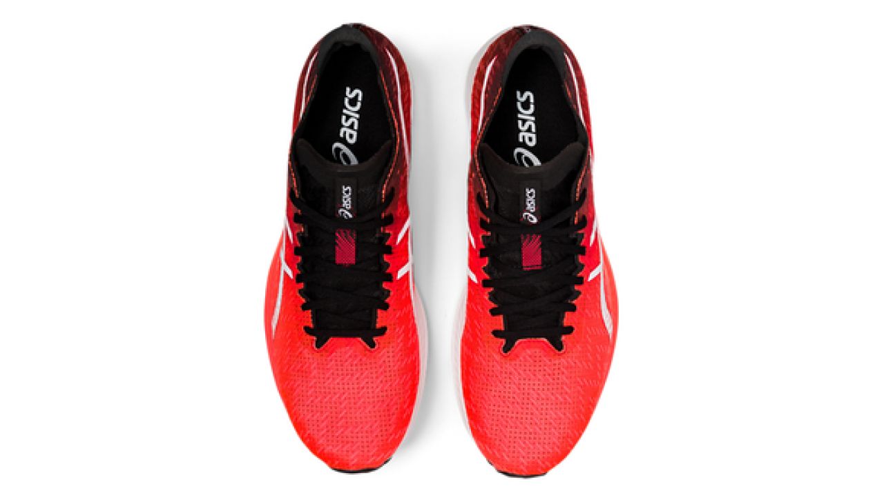 Asics running top homme rouge