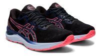 ASICS GEL CUMULUS 23 NOIRE ET CORAIL  Chaussures Running pas cher