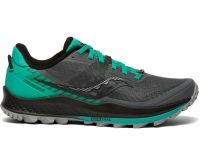 SAUCONY PEREGRINE 11 W SHADOW ET JADE  Chaussures de trail saucony pas cher