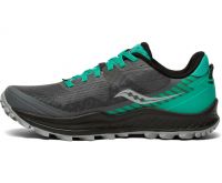 SAUCONY PEREGRINE 11 W SHADOW ET JADE  Chaussures de trail saucony pas cher