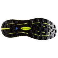 BROOKS CASCADIA 16 NOIRE ET JAUNE  Chaussures de trail pas cher