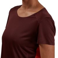 ON RUNNING PERFORMANCE T W MULBERRY SPICE Tee shirt running pas cher