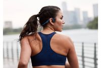 AFTERSHOKZ CASQUE BLUETOOTH OPENMOVE A CONDUCTION OSSEUSE BLEU pas cher